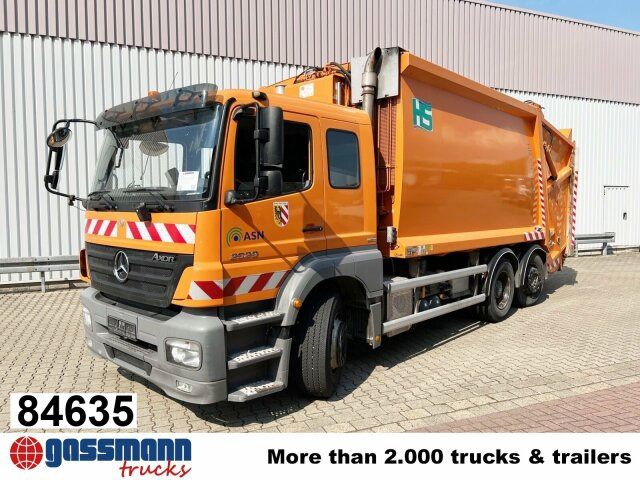 Mercedes-Benz Axor 2529 L 6x2, Lenkachse, HN-Cityloader, - شاحنة النفايات: صورة 1 Mercedes-Benz Axor 2529 L 6x2, Lenkachse, HN-Cityloader, - شاحنة النفايات: صورة 1