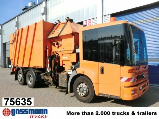 Mercedes-Benz Econic 2628L 6x2 mit SIDEPRESS Aufbau - شاحنة النفايات: صورة 1 Mercedes-Benz Econic 2628L 6x2 mit SIDEPRESS Aufbau - شاحنة النفايات: صورة 1