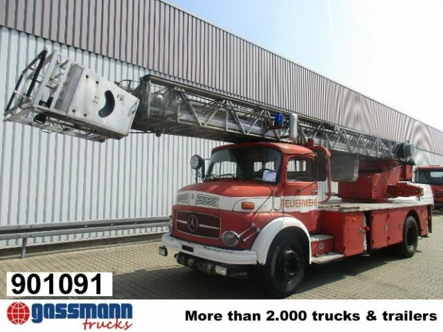Mercedes-Benz L 1519 4x2 Feuerwehr Drehleiter DL30 - سيارة إطفاء: صورة 1 Mercedes-Benz L 1519 4x2 Feuerwehr Drehleiter DL30 - سيارة إطفاء: صورة 1