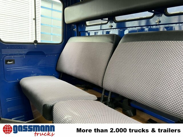 Mercedes-Benz L 407 D 4x2 Doka, Ex-THW - شاحنات مسطحة: صورة 4 Mercedes-Benz L 407 D 4x2 Doka, Ex-THW - شاحنات مسطحة: صورة 4