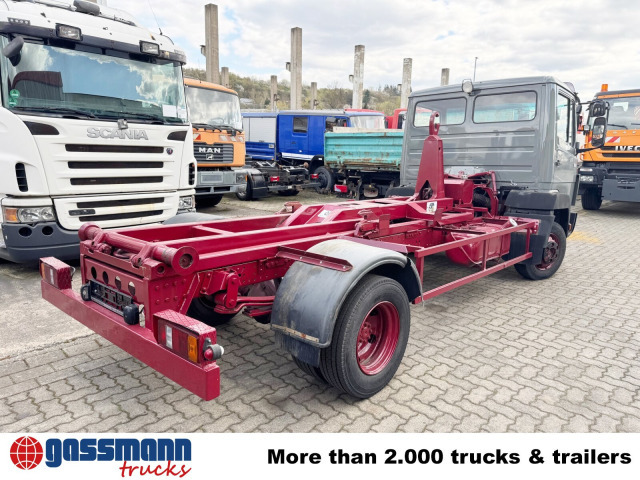 Mercedes-Benz LK 814 4x2, 6-Zylinder, City-Abroller - شاحنة ذات خطاف: صورة 4 Mercedes-Benz LK 814 4x2, 6-Zylinder, City-Abroller - شاحنة ذات خطاف: صورة 4