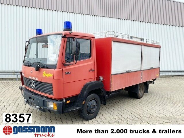 Mercedes-Benz LK 814 F 4x2, Ziegler RW1, 6-Zylinder Motor - شاحنة مقفلة: صورة 1 Mercedes-Benz LK 814 F 4x2, Ziegler RW1, 6-Zylinder Motor - شاحنة مقفلة: صورة 1