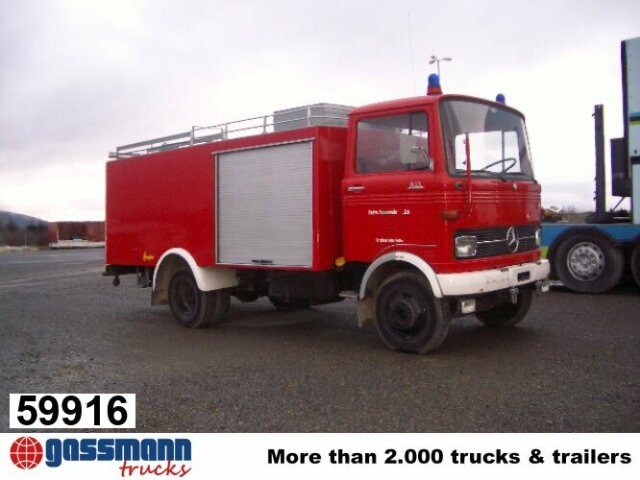 Mercedes-Benz LP 813 4x2 Löschfahrzeug mit Wasserbehälter - سيارة إطفاء: صورة 1 Mercedes-Benz LP 813 4x2 Löschfahrzeug mit Wasserbehälter - سيارة إطفاء: صورة 1