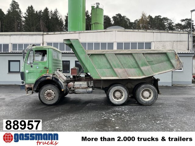 Mercedes-Benz NG 2628 K 6x4, V8, MEILLER Stahlmulde ca. 10³ - شاحنة التعدين: صورة 1 Mercedes-Benz NG 2628 K 6x4, V8, MEILLER Stahlmulde ca. 10³ - شاحنة التعدين: صورة 1