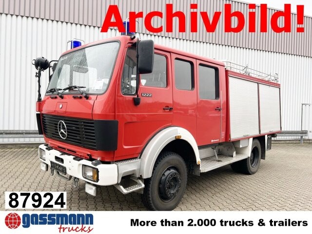 Mercedes-Benz SK 1222 AF 4x4 Doka, TLF16/25 - سيارة اسعاف: صورة 1 Mercedes-Benz SK 1222 AF 4x4 Doka, TLF16/25 - سيارة اسعاف: صورة 1