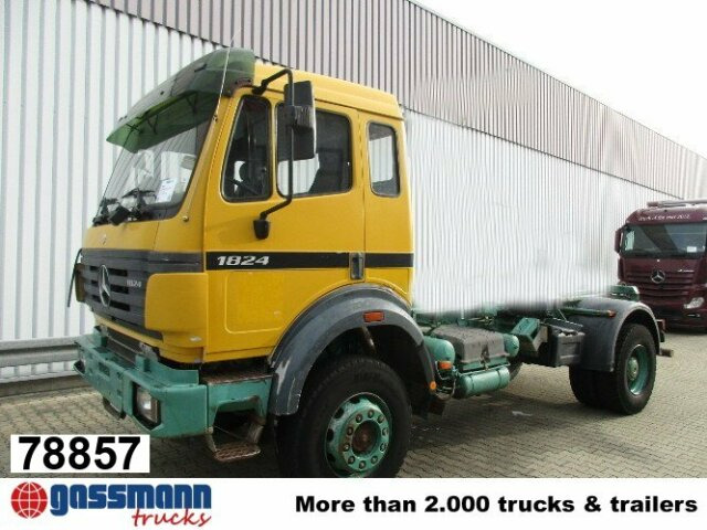 Mercedes-Benz SK 1824 AK 4x4 Chassis - شاحنة هيكل كابينة: صورة 1 Mercedes-Benz SK 1824 AK 4x4 Chassis - شاحنة هيكل كابينة: صورة 1