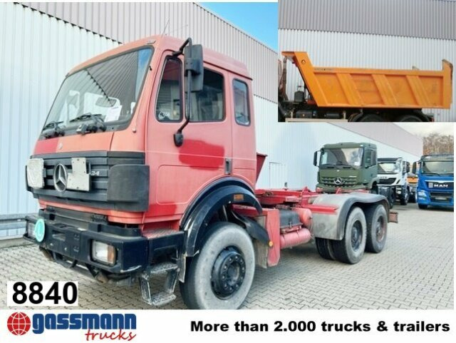 Mercedes-Benz SK II 25/2634 K 6x4, Stahlmulde ca. 13m³ - شاحنة قلاب: صورة 1 Mercedes-Benz SK II 25/2634 K 6x4, Stahlmulde ca. 13m³ - شاحنة قلاب: صورة 1