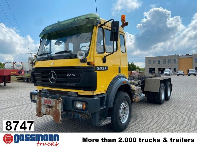 Mercedes-Benz SK II 2631 6x4, Winterdienstausstattung - شاحنة هيكل كابينة: صورة 1 Mercedes-Benz SK II 2631 6x4, Winterdienstausstattung - شاحنة هيكل كابينة: صورة 1