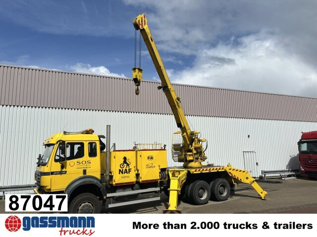Mercedes-Benz SK II 2638/44 A 6x6, V8, Retarder, Kran, 2x - شاحنة كرين: صورة 1 Mercedes-Benz SK II 2638/44 A 6x6, V8, Retarder, Kran, 2x - شاحنة كرين: صورة 1