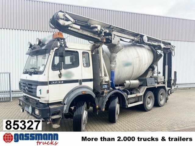 Mercedes-Benz SK II 3234 B 8x4/4, LT Betonmischer, - شاحنة خلاطة خرسانة: صورة 1 Mercedes-Benz SK II 3234 B 8x4/4, LT Betonmischer, - شاحنة خلاطة خرسانة: صورة 1