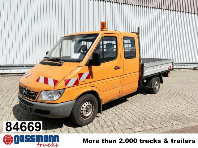 Mercedes-Benz Sprinter 308 4x2 Doka - شاحنة مفتوحة, الشاحنات الصغيرة كابينة مزدوجة: صورة 1 Mercedes-Benz Sprinter 308 4x2 Doka - شاحنة مفتوحة, الشاحنات الصغيرة كابينة مزدوجة: صورة 1