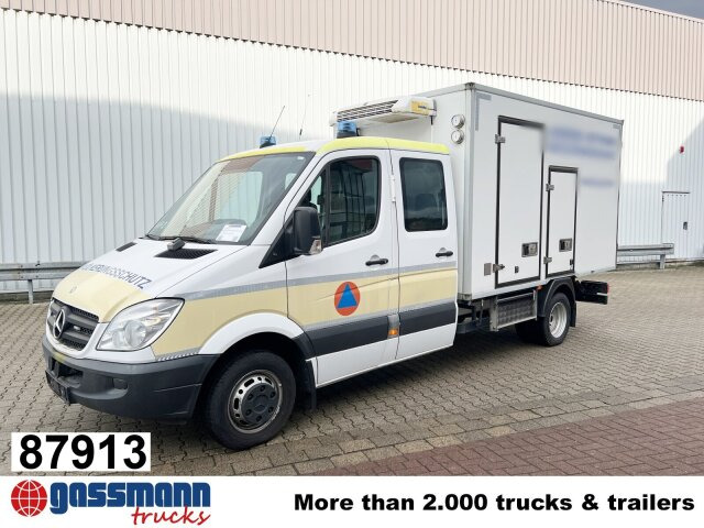 Mercedes-Benz Sprinter 515 4x2 Doka, Kühlkoffer - شاحنة الفريزر: صورة 1 Mercedes-Benz Sprinter 515 4x2 Doka, Kühlkoffer - شاحنة الفريزر: صورة 1