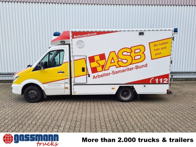 فان Mercedes-Benz Sprinter 516 CDI 4x2, Rettungswagen: صورة 8