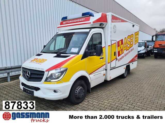 Mercedes-Benz Sprinter 516 CDI 4x2, Rettungswagen - فان: صورة 1 Mercedes-Benz Sprinter 516 CDI 4x2, Rettungswagen - فان: صورة 1