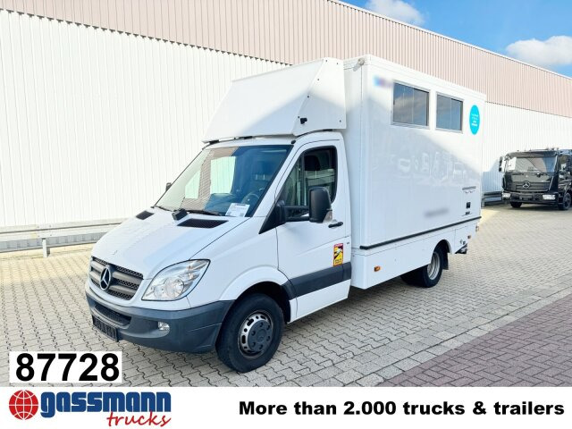 Mercedes-Benz Sprinter 516 CDI 4x2, Übertragungsfahrzeug - شاحنة مقفلة: صورة 1 Mercedes-Benz Sprinter 516 CDI 4x2, Übertragungsfahrzeug - شاحنة مقفلة: صورة 1