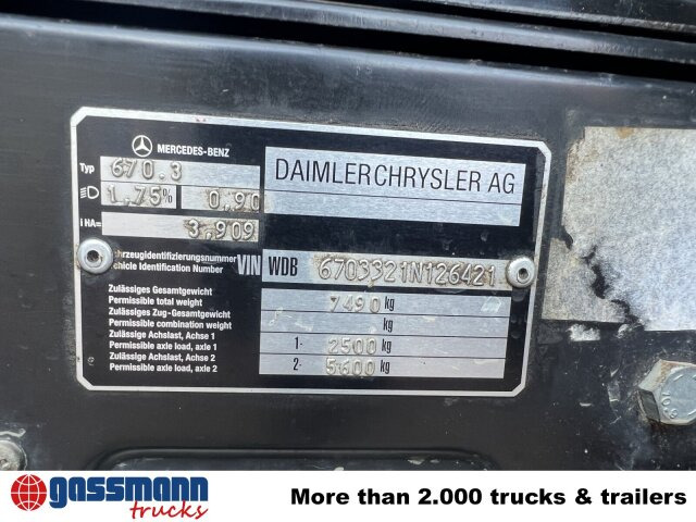 Mercedes-Benz Vario 816 D 4x2 Doka, 2x AHK, Meiller Kipper - شاحنة قلاب: صورة 5 Mercedes-Benz Vario 816 D 4x2 Doka, 2x AHK, Meiller Kipper - شاحنة قلاب: صورة 5