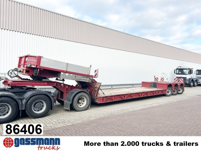 Nooteboom Euro-64-13, Jeepdolly, Tiefbett, Verbr. auf - عربة منخفضة مسطحة نصف مقطورة: صورة 1 Nooteboom Euro-64-13, Jeepdolly, Tiefbett, Verbr. auf - عربة منخفضة مسطحة نصف مقطورة: صورة 1