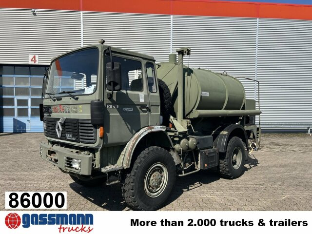 Renault Midliner S170 4x4, 6000l Wassertank - شاحنة صهريج: صورة 1 Renault Midliner S170 4x4, 6000l Wassertank - شاحنة صهريج: صورة 1