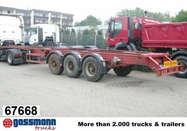 SAnh Container Chassis - نصف مقطورة لنقل الحاويات: صورة 1 SAnh Container Chassis - نصف مقطورة لنقل الحاويات: صورة 1