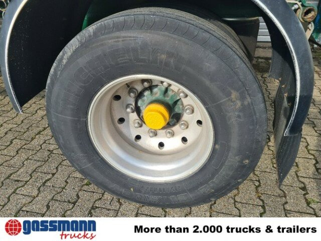 SCHELLING 504 H 22 mit Kran Ferrari 708, 7m/t - نصف مقطورة مسطحة: صورة 4 SCHELLING 504 H 22 mit Kran Ferrari 708, 7m/t - نصف مقطورة مسطحة: صورة 4