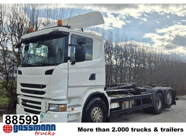 Scania G 440 LB 6x2-4 HNA, EEV, Lenk-/Liftachse, - شاحنة ذات خطاف: صورة 1 Scania G 440 LB 6x2-4 HNA, EEV, Lenk-/Liftachse, - شاحنة ذات خطاف: صورة 1