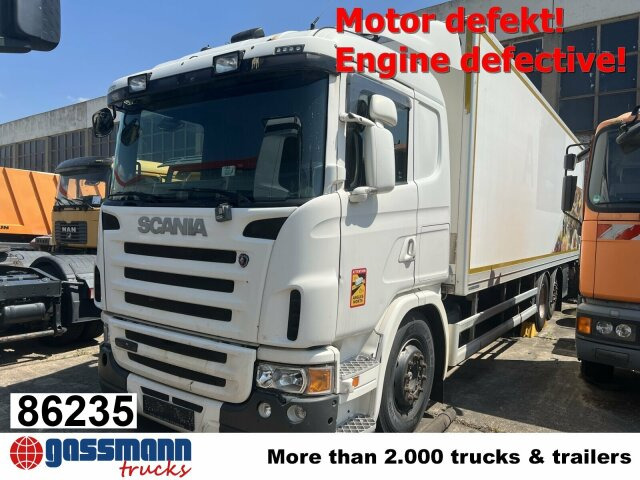 Scania G420 6x2, Liftachse, Hiab LBW, Motor defekt! - شاحنة مقفلة: صورة 1 Scania G420 6x2, Liftachse, Hiab LBW, Motor defekt! - شاحنة مقفلة: صورة 1
