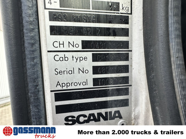 Scania P93 HK 250 6x4L, Abrollkipper - شاحنة ذات خطاف: صورة 2 Scania P93 HK 250 6x4L, Abrollkipper - شاحنة ذات خطاف: صورة 2