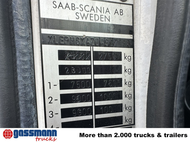 Scania P93 HK 250 6x4L, Abrollkipper - شاحنة ذات خطاف: صورة 3 Scania P93 HK 250 6x4L, Abrollkipper - شاحنة ذات خطاف: صورة 3