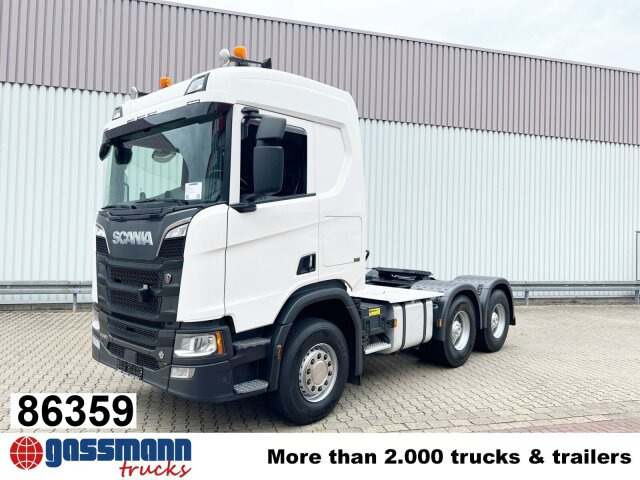 Scania R 580 6x4, V8-Motor, Kipphydraulik, Retarder, - وحدة جر: صورة 1 Scania R 580 6x4, V8-Motor, Kipphydraulik, Retarder, - وحدة جر: صورة 1