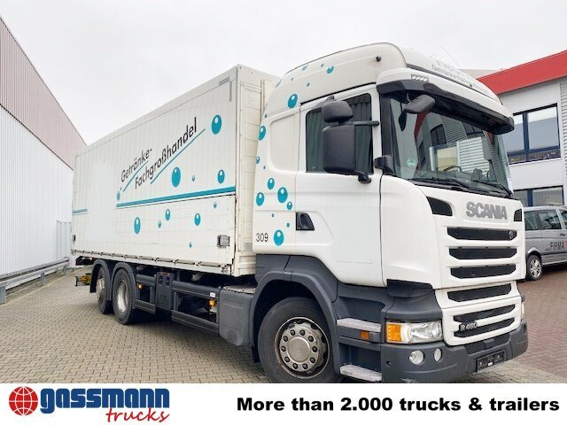 شاحنة مقفلة Scania R450 LB 6x2-4 Getränkekoffer, Retarder,: صورة 11