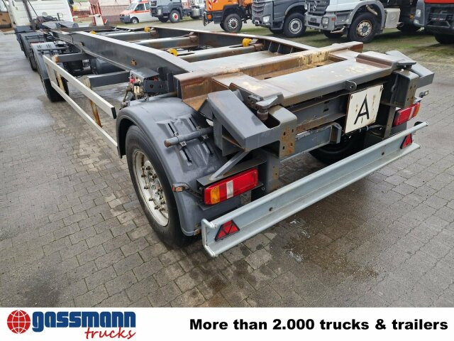 Schmitz Cargobull ACF 18 S, Schlittenabroller bis 7 m Beh. - مقطورة هوك ليفت/ لود لوجر: صورة 2 Schmitz Cargobull ACF 18 S, Schlittenabroller bis 7 m Beh. - مقطورة هوك ليفت/ لود لوجر: صورة 2