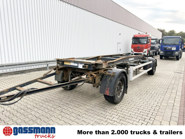 مقطورة هوك ليفت/ لود لوجر Schmitz Cargobull ACF 18 S Schlittenabroller: صورة 8