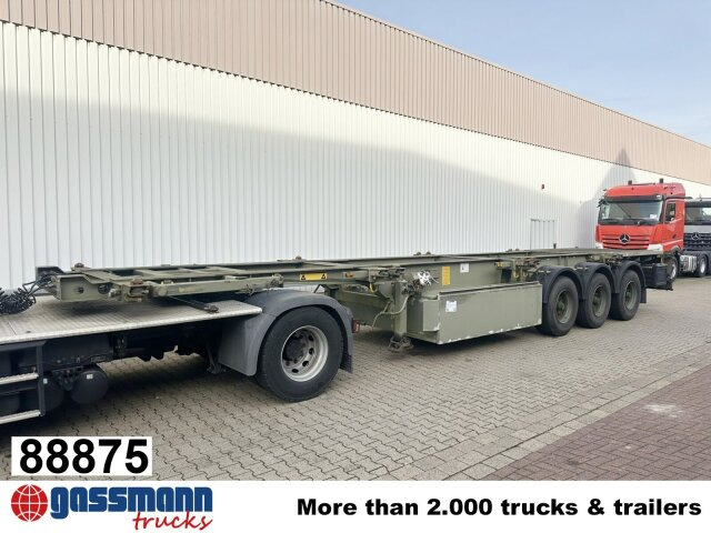 Schmitz Cargobull SCF 24 Containerchassis, Nachlauflenkachse, - نصف مقطورة لنقل الحاويات: صورة 1 Schmitz Cargobull SCF 24 Containerchassis, Nachlauflenkachse, - نصف مقطورة لنقل الحاويات: صورة 1