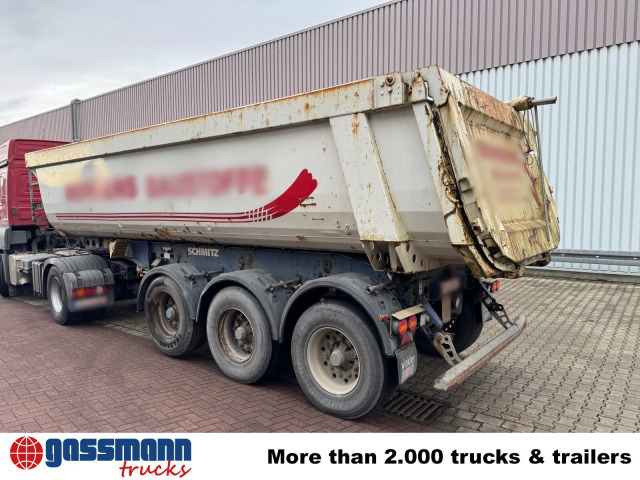 Schmitz Cargobull SKI 24 SL 7.2, Stahlmulde ca. 24m³, Liftachse - قلابة نصف مقطورة نصف مقطورة قلابة: صورة 4 Schmitz Cargobull SKI 24 SL 7.2, Stahlmulde ca. 24m³, Liftachse - قلابة نصف مقطورة نصف مقطورة قلابة: صورة 4