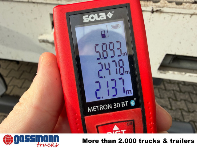 Schubbodenaufbau mit Plane ca 29m³, Funk - شاحنة مقفلة: صورة 4 Schubbodenaufbau mit Plane ca 29m³, Funk - شاحنة مقفلة: صورة 4