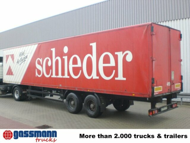 Spier SPIER SLG 2/90, Möbelauflieger, 80 cbm - نصف مقطورة صندوق مغلق: صورة 2 Spier SPIER SLG 2/90, Möbelauflieger, 80 cbm - نصف مقطورة صندوق مغلق: صورة 2