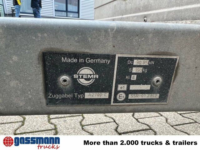 Stema Ateo 2 Autotransportanhänger - مقطورة مسطحة منخفضة: صورة 5 Stema Ateo 2 Autotransportanhänger - مقطورة مسطحة منخفضة: صورة 5