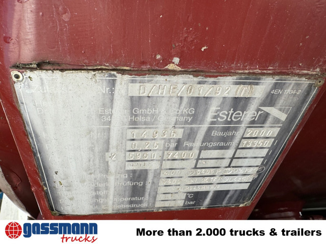 Tankaufbau ca. 13.350l, 2 Kammern - شاحنة صهريج: صورة 4 Tankaufbau ca. 13.350l, 2 Kammern - شاحنة صهريج: صورة 4