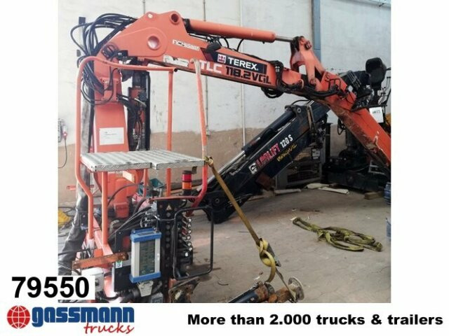 Terex 118.2 VGL Kran, Greifersteuerung - ونش كرين - شاحنة: صورة 1 Terex 118.2 VGL Kran, Greifersteuerung - ونش كرين - شاحنة: صورة 1