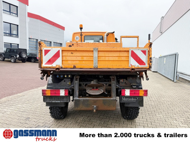 Unimog U 20 4x4, Kipper, Zapfwelle, - شاحنة التوصيل: صورة 3 Unimog U 20 4x4, Kipper, Zapfwelle, - شاحنة التوصيل: صورة 3