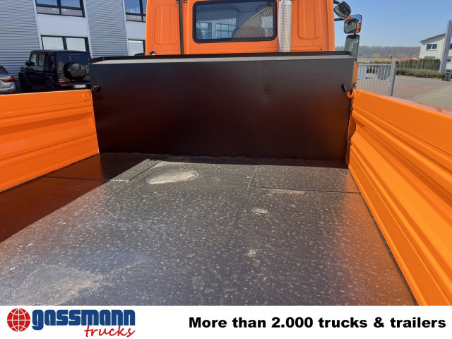 Unimog U 20 U405/70 4x4, Kipper, Winterdienstplatte - شاحنة التوصيل: صورة 2 Unimog U 20 U405/70 4x4, Kipper, Winterdienstplatte - شاحنة التوصيل: صورة 2