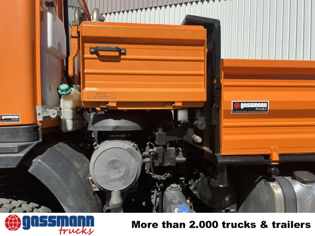 Unimog U 20 U405/70 4x4, Kipper, Winterdienstplatte - شاحنة التوصيل: صورة 4 Unimog U 20 U405/70 4x4, Kipper, Winterdienstplatte - شاحنة التوصيل: صورة 4