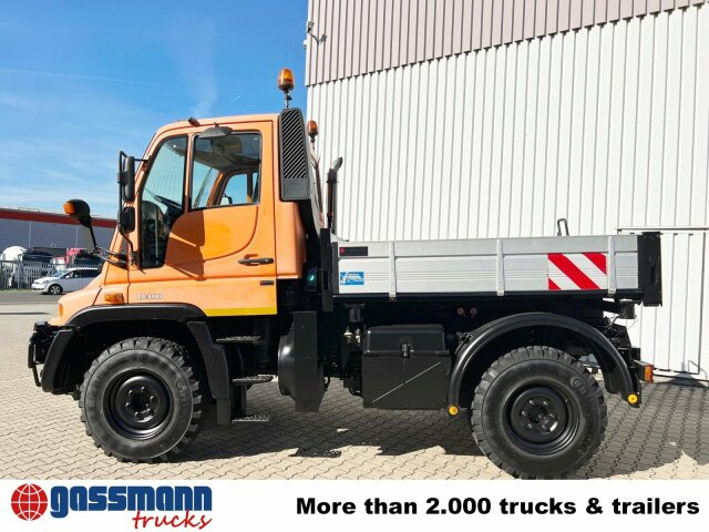 Unimog U 300 4x4, Kipper, Kommunalhydraulik, - شاحنات مسطحة, آلية المنفعة/ مركبة خاصة: صورة 2 Unimog U 300 4x4, Kipper, Kommunalhydraulik, - شاحنات مسطحة, آلية المنفعة/ مركبة خاصة: صورة 2