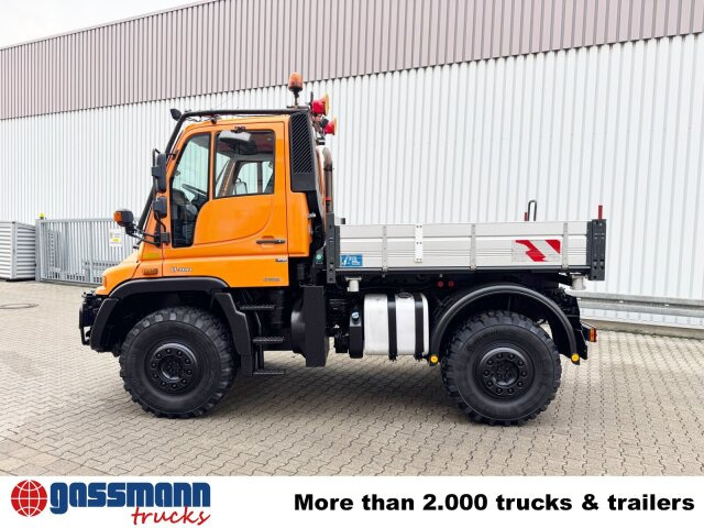 Unimog U 400 405/12 4x4, Kipper, Kommunalhydraulik, - شاحنة التوصيل: صورة 2 Unimog U 400 405/12 4x4, Kipper, Kommunalhydraulik, - شاحنة التوصيل: صورة 2