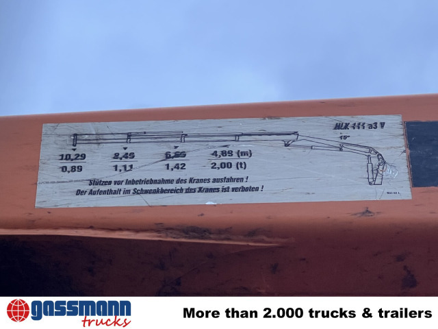 Unimog U400 4x4, Frontzapfwelle, Kipper, Kran MKG HKL - شاحنة قلاب, شاحنة كرين: صورة 4 Unimog U400 4x4, Frontzapfwelle, Kipper, Kran MKG HKL - شاحنة قلاب, شاحنة كرين: صورة 4