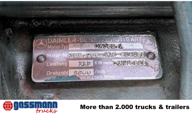 Unimog U52 411 4x4, Schmidt Schneefräse mit - شاحنة التوصيل: صورة 3 Unimog U52 411 4x4, Schmidt Schneefräse mit - شاحنة التوصيل: صورة 3