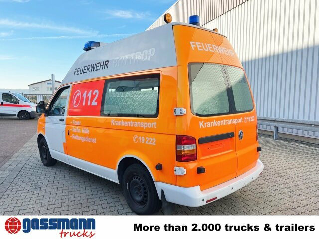 Volkswagen T5 2.5 TDI 4x2, Krankenwagen - سيارة اسعاف: صورة 3 Volkswagen T5 2.5 TDI 4x2, Krankenwagen - سيارة اسعاف: صورة 3
