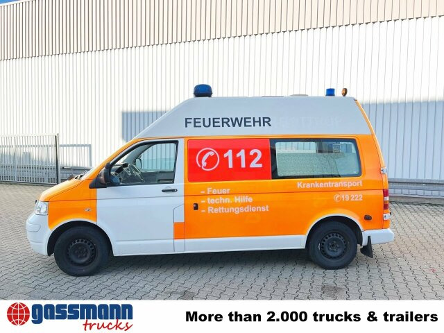 Volkswagen T5 2.5 TDI 4x2, Krankenwagen - سيارة اسعاف: صورة 4 Volkswagen T5 2.5 TDI 4x2, Krankenwagen - سيارة اسعاف: صورة 4