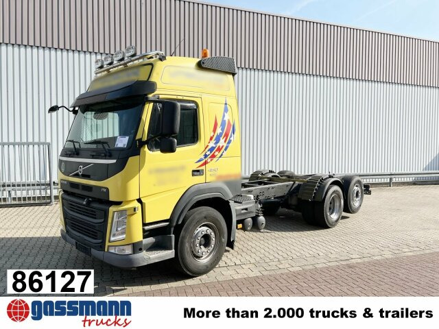 Volvo FM 450 6x2, Motorabtrieb, Lenk-/Liftachse - شاحنة هيكل كابينة: صورة 1 Volvo FM 450 6x2, Motorabtrieb, Lenk-/Liftachse - شاحنة هيكل كابينة: صورة 1