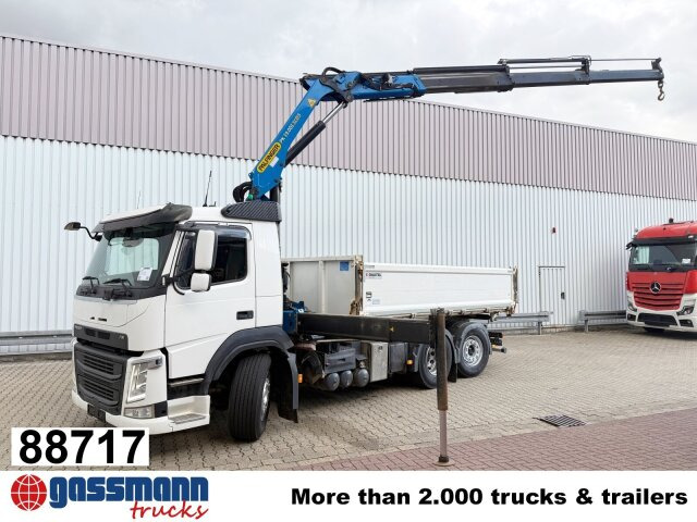 Volvo FM 460 6x2, Lenk-/Liftachse, Alu-Bordwände, - شاحنة قلاب, شاحنة كرين: صورة 1 Volvo FM 460 6x2, Lenk-/Liftachse, Alu-Bordwände, - شاحنة قلاب, شاحنة كرين: صورة 1